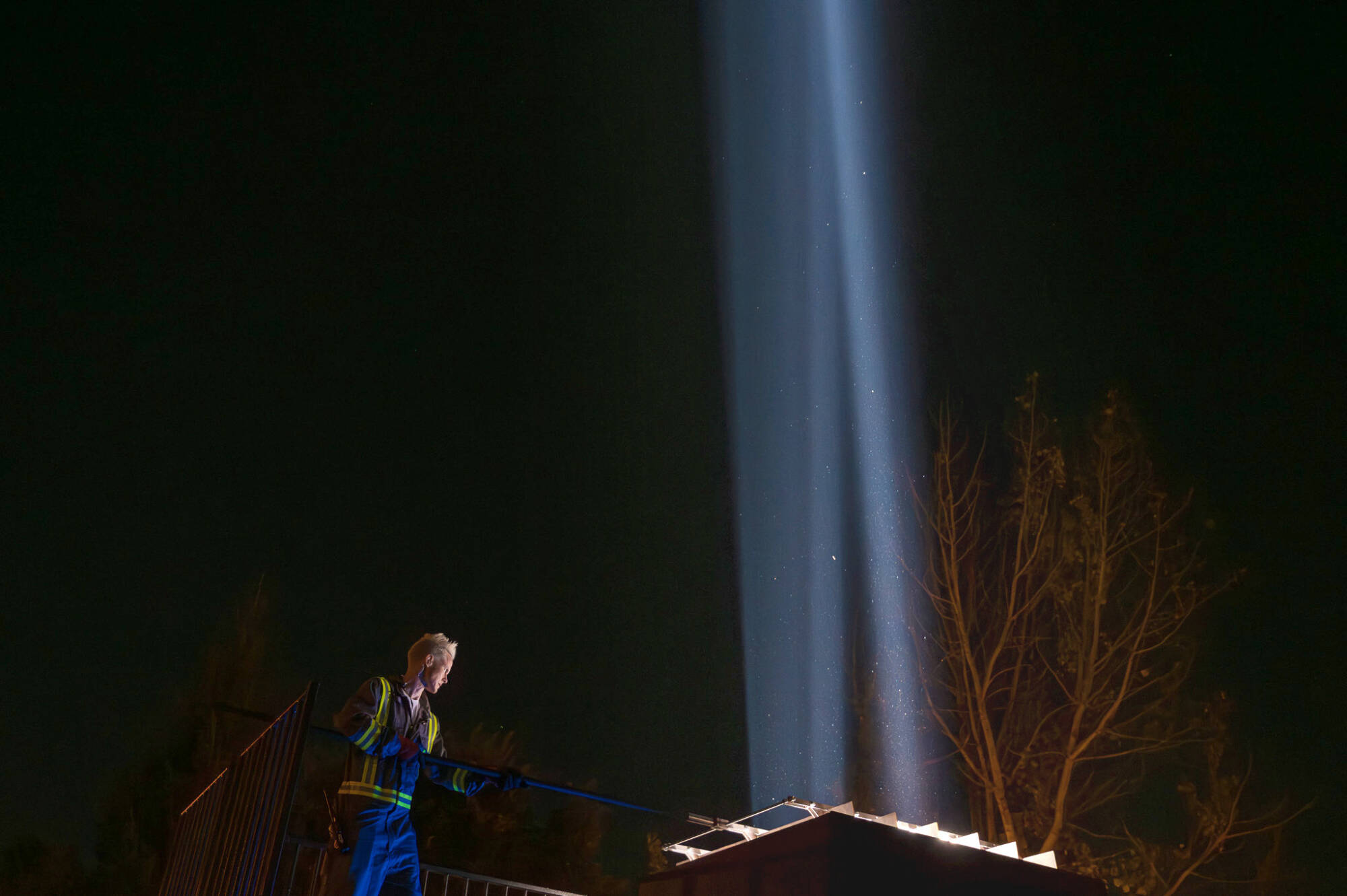 Undersight, a Morse code light performance app built by Heroic